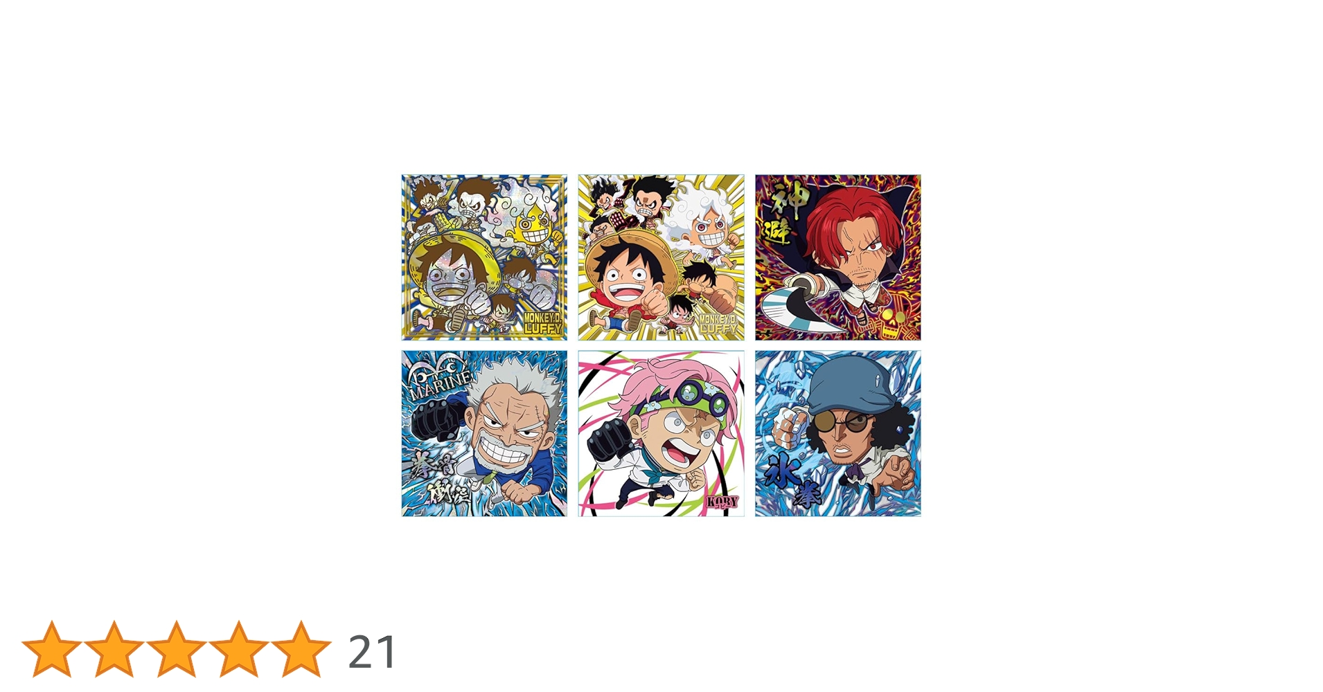 【ONE PIECE】シールセット Amazon | バンダイ(BANDAI) にふぉるめーしょん ワンピース大